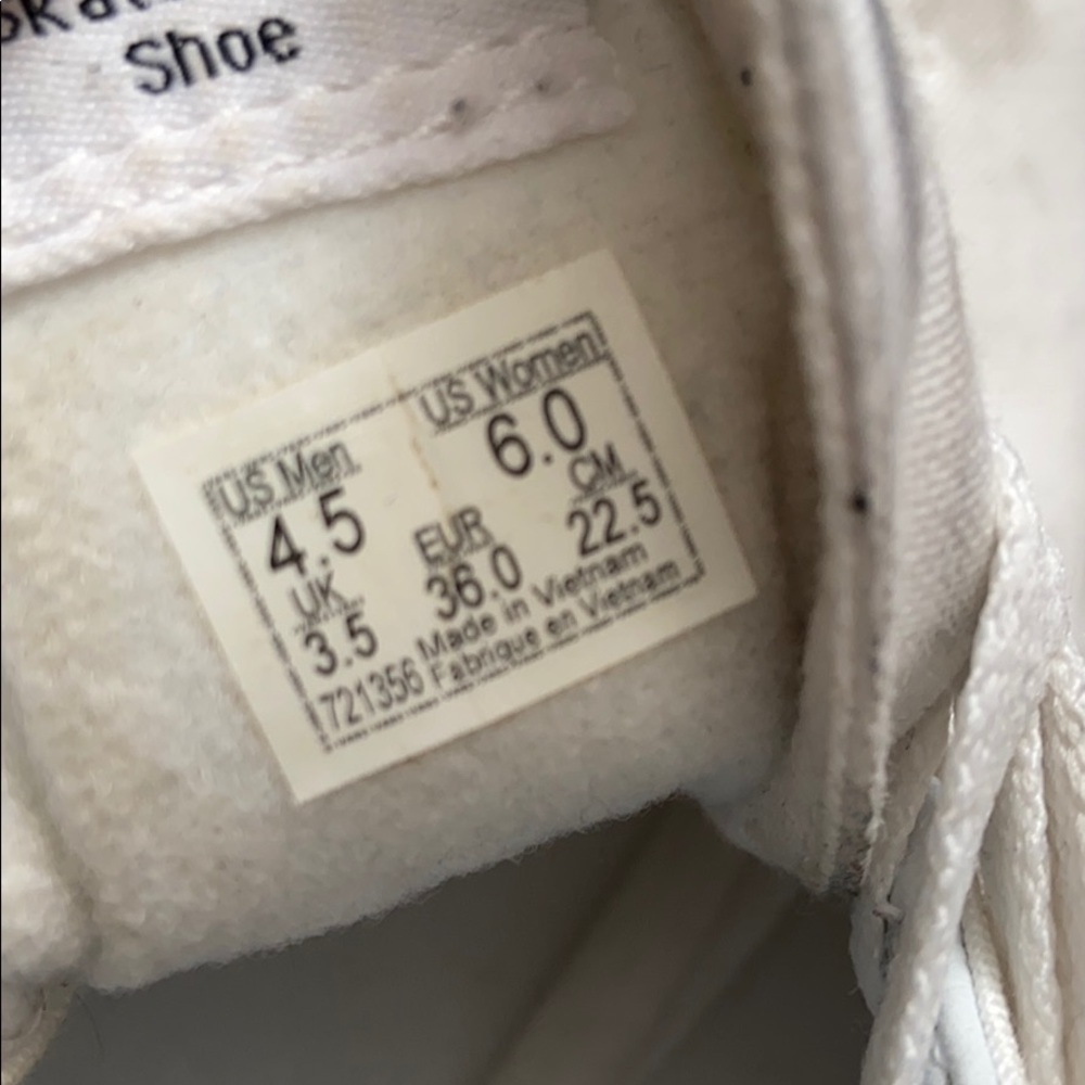 Vans white Sk8-Hi - Picture 5 of 6